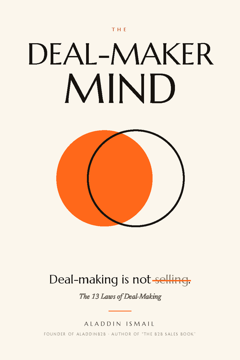 Cover of The Deal-Maker Mind by Aladdin Ismail